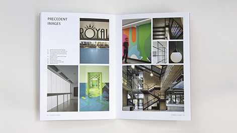 Precedent images Strategic appraisal document produced by Lyndon Goode to assist the YMCA with understanding development opportunity at their site in Haringey