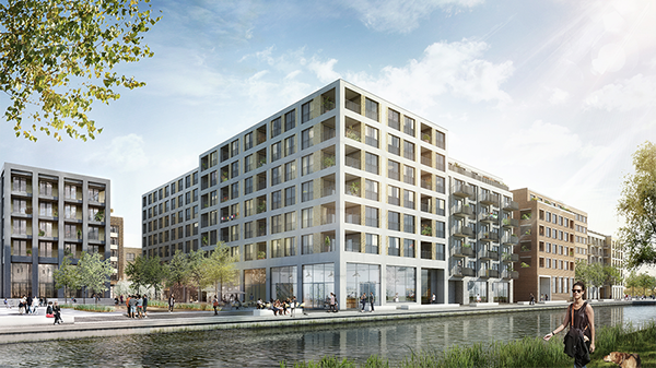 Lyndon Goode Architect's competition-winning scheme for Peabody