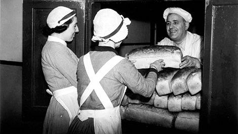 Photograph of bread made through the Chorleywood bread-making process